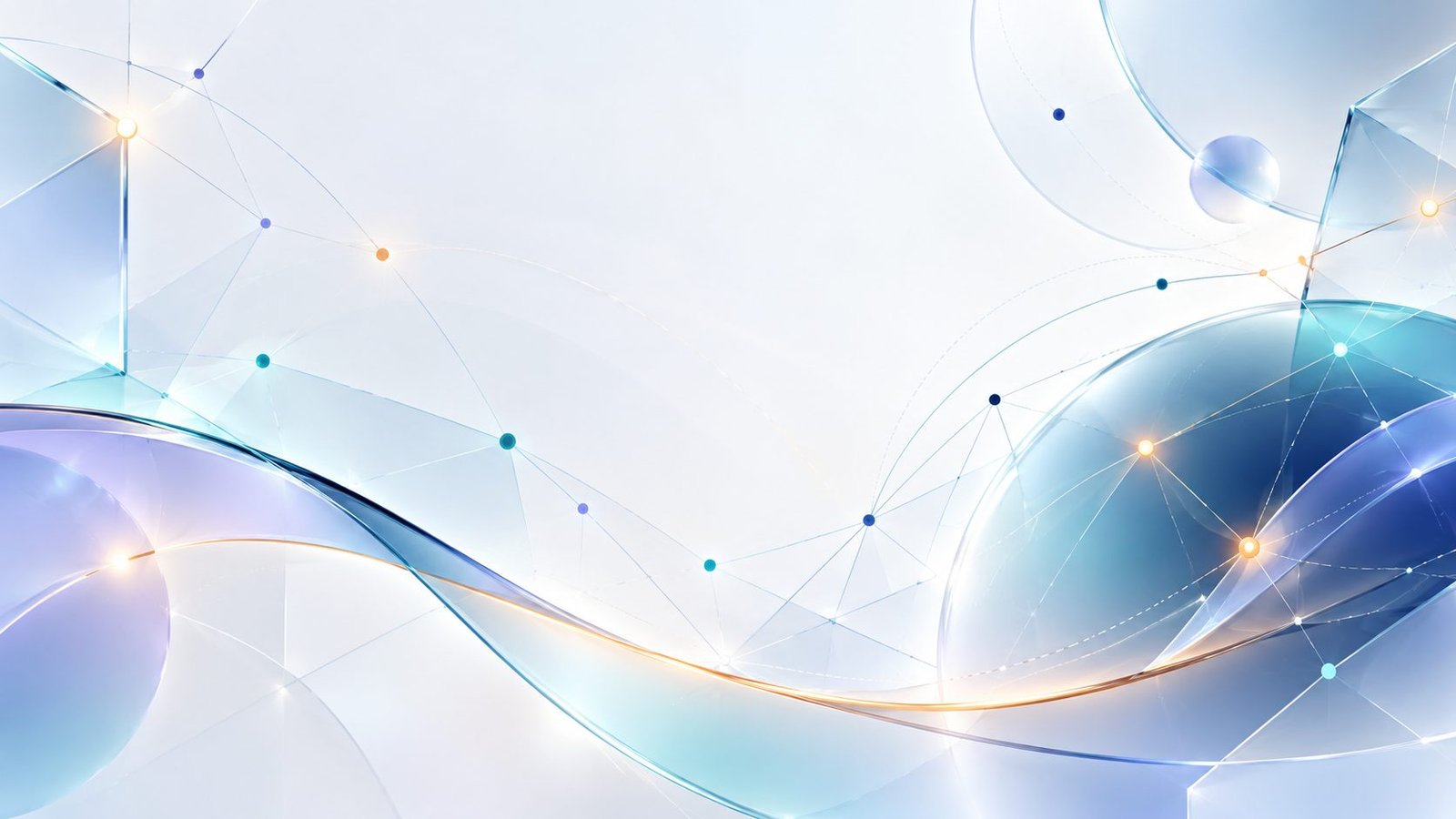 Abstract connected pathways representing longitudinal learning and evidence